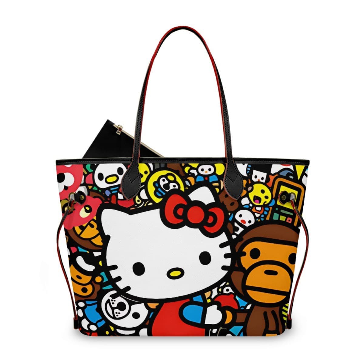 Kitty & Bape tote bag
