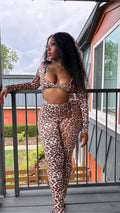 Leopard jumpsuit