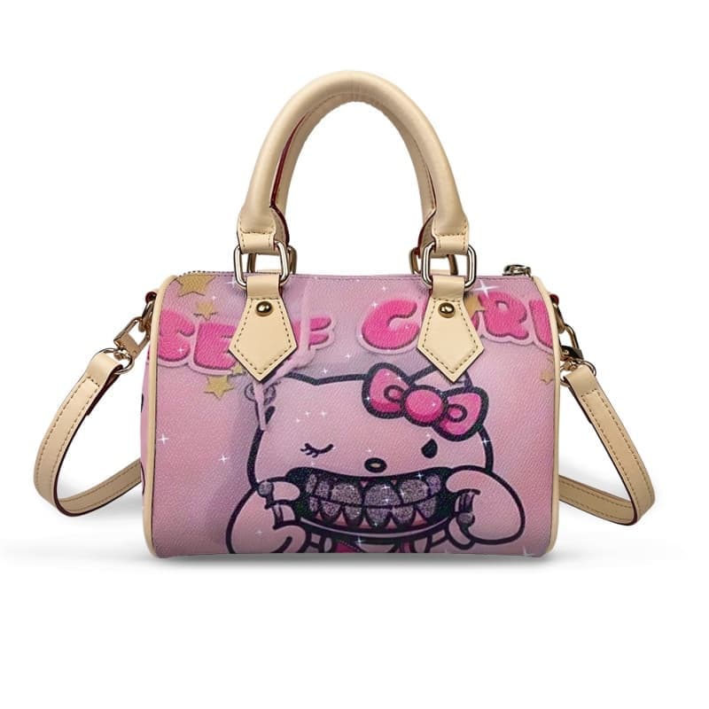 Smiley kitty bag