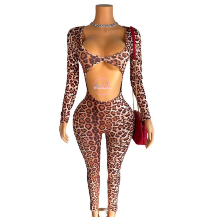 Leopard jumpsuit